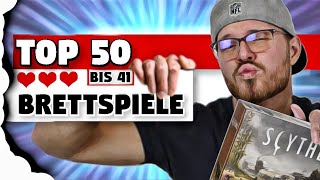Brettspiele TOP 50 bis 41 - Die besten Brettspiele