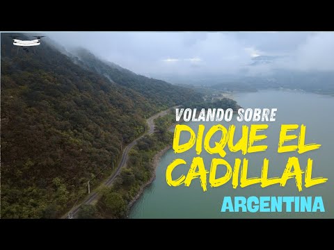 Dique El Cadillal Tucuman Argentina DRONE FOOTAGE