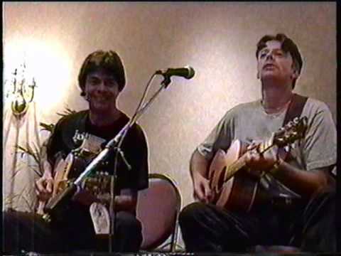 Tommy and Phil Emmanuel - "Town Hall Shuffle", 1999, Funny!!!