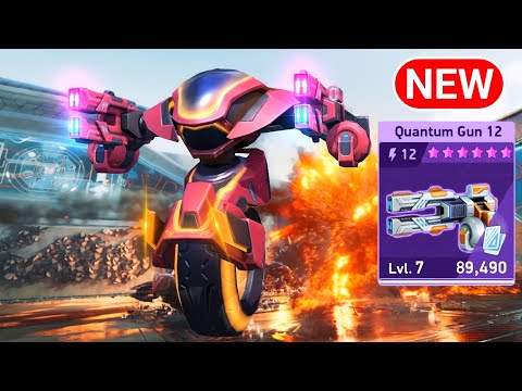 NEW WEAPON Quantum Gun 12 - Killshot - Mech Arena