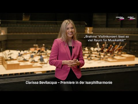 Clarissa Bevilacqua zu ihrer Premiere in der Isarphilharmonie | München 2025