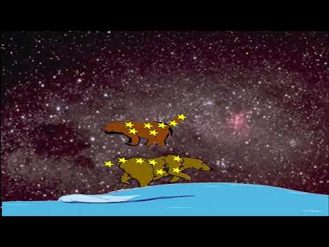 Ursa Major and Minor Constellation Story