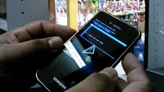 Hard Reset for Samsung Galaxy S SGH-T959v | How to unlock screen with external keys Factory Reset