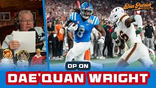 Back to school: Dan reacts to Dae'Quan Wright going from the NFL to college football | 8/24/26