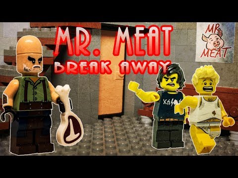 LEGO Mr. Meat Break Away horror game stop motion