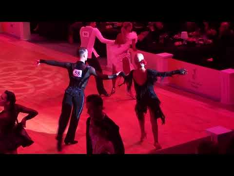 Artem Martynov Polina Figurenko, Samba 1/4 Amateur Latin Autumn Moscow 2017