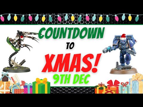 Necron Ophydian Destroyers Vs Assault Squad - Countdown to Xmas - 9th Dec - Warhammer 40k - 9th Ed