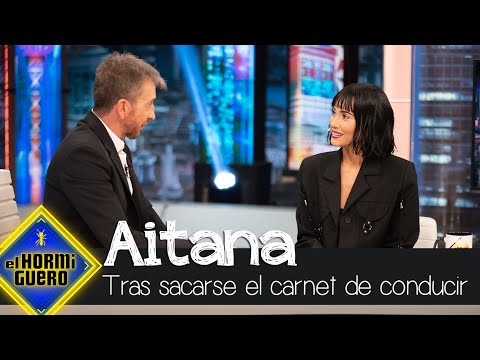 Aitana vivió un momento incomodo poco después de sacarse el carnet de conducir - El Hormiguero