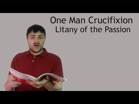 One man sings The Crucifixion - Litany of the Passion - John Stainer
