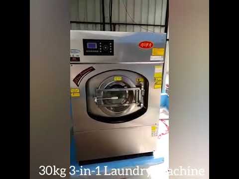 Washer Extractor Dryer For Pharmaceutical Finger Bags