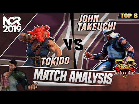 SFV AE Match Analysis: Norcal Regionals 2019 TOP 8 - Tokido vs. John Takeuchi