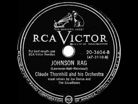 1950 Claude Thornhill - Johnson Rag (Joe Derise & The Snowflakes, vocal)