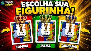 🏆🔥 ESCOLHA SUA FIGURINHA LENDÁRIA, DOURADA OU RARA! | Copa do Mundo 2026