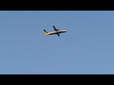 PÔR DO SOL MARAVILHOSO NA  DECOLAGEM ATR-72-600 AZUL DECOLANDO EM VIRACOPOS AZUL EM VIRACOPOS