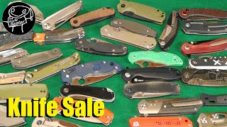 Huge Pocket Knife Sale