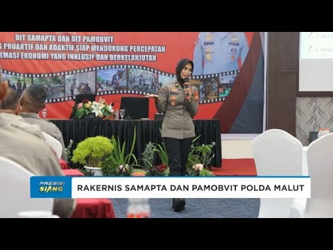 RAKERNIS FUNGSI SAMAPTA DAN PAMOBVIT POLDA MALUKU UTARA