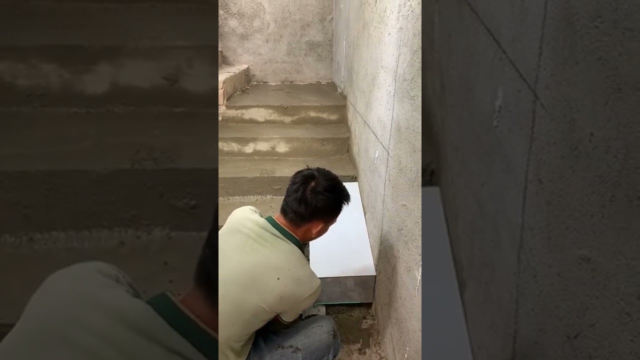 Tile installation P528#shorts