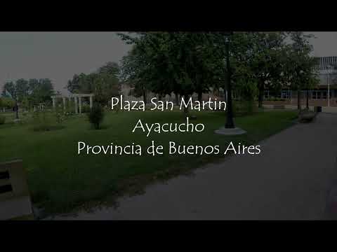 Plaza San Martin - Ayacucho - Provincia de Buenos Aires