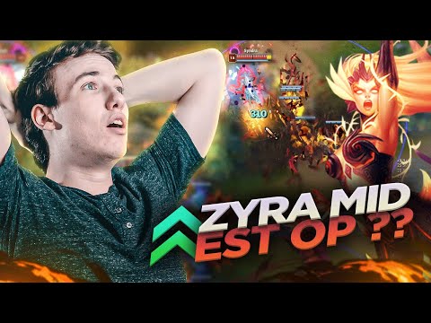 JE M'AMUSE SUR LEAGUE OF LEGENDS - Zyra Mid !!