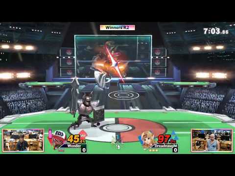 Reverse Aerial Rush Series Smash Ultimate Weekly Tournament at Kapow Comics Wonder vs Dreadnaught