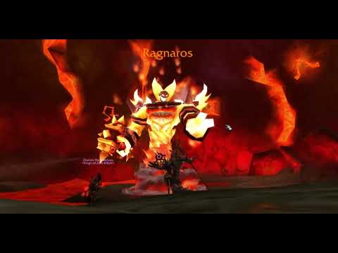 1 Shoting Ragnaros The Fire Lord with Guru (World of Warcraft)