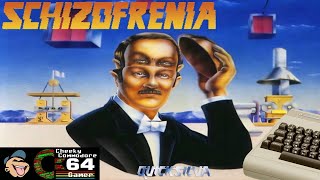 SCHIZOFRENIA – Commodore 64 (1985) | Quicksilva’s Mind-Bending Platformer