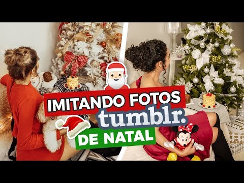 IMITANDO FOTOS TUMBLR DE NATAL  🎅 🎄 |KEILA GROTTO Video