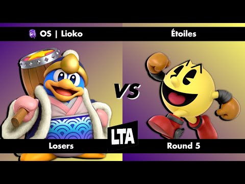 Low Tier Arena #20 Losers Round 5 Lioko (King Dedede) vs Étoiles (Pac-man)