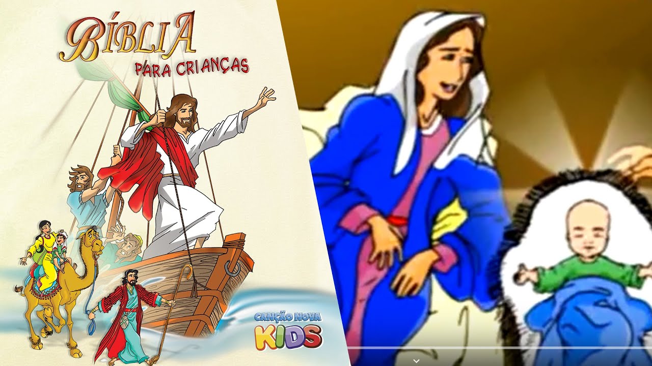 Bíblia para crianças - Nascimento de Jesus