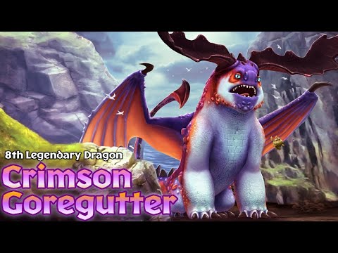 Crimson Goregutter - The New 8th Legendary Dragon | Dragons: Rise of Berk (Update 1.45.7)