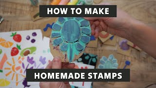 Foam Stamps Craft for Kids