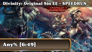 Speedrun - Divinity: Original Sin Enhanced Edition / Any% (6:49)