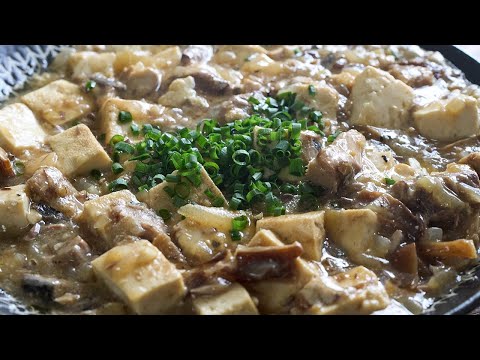 サバ缶豆腐（毎日食える麻婆豆腐風）