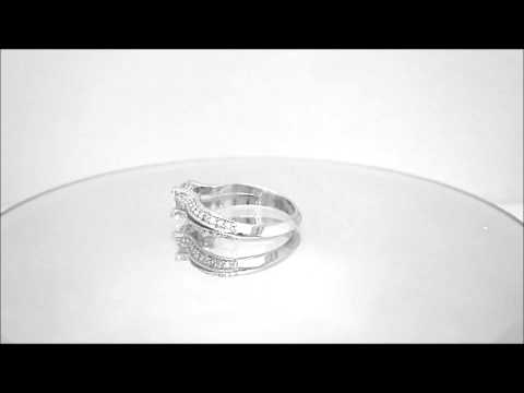 1.43CT ROUND DIAMOND ENGAGEMENT RING DECO SPLIT BAND - KNR INC - 782