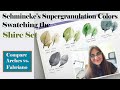 Watch Me Swatch Schminche S Supergranulation Shire Set Comparing Arches Vs Fabriano Paper