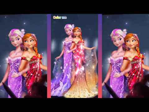 Elsa Frozen Anna Frozen Transformation I Disney Princesses Glow Up