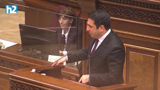 Հանգի՛ստ, ձեր ղեկավար Ռոբերտ Քոչարյանն էլ ա նույն բանն ասել. Ալեն Սիմոնյան: Լրաբեր - 22.10.2024