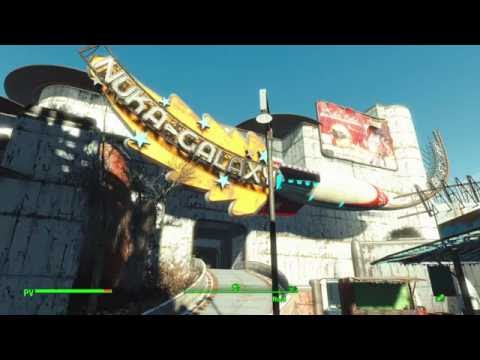 Fallout 4 Nuka-World dlc - Nuka-Galaxy Rollercoaster On-Ride