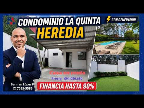 Condominio en Venta Heredia Costa Rica | Berman Condominio Quinta – Bienes Adjudicados CR