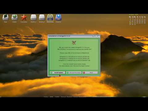 How to install new AmigaOS 3.1.4 to AmiKit?