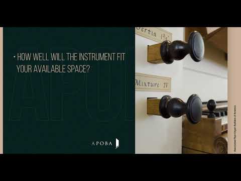 How To Buy a Pipe Organ