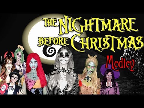 THE NIGHTMARE BEFORE CHRISTMAS MEDLEY with cosplay