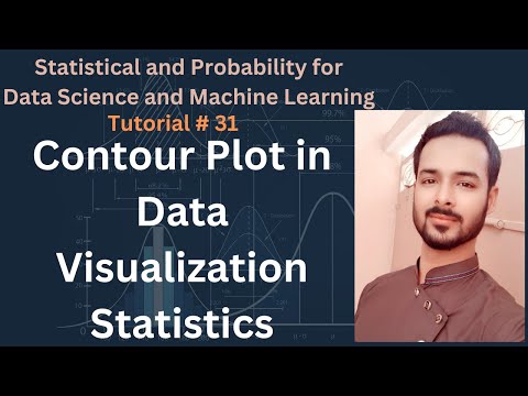 Tutorial 31 Contour Plot in Data Visualization Statistics