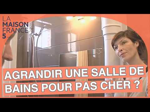 How to enlarge a bathroom on the cheap? #LMF5