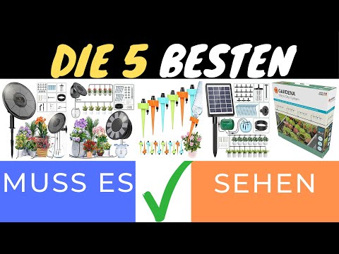 ENTDECKE DIE BESTEN AUTOMATISCHEN BEWÄSSERUNGSSYSTEME FÜR DEINEN GARTEN 2025!TRJZWA, GARDENA & MEHR