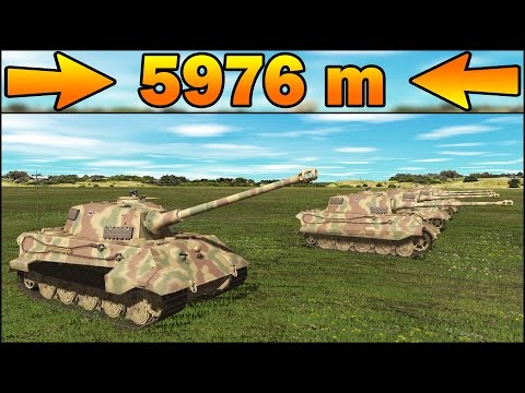 LONGEST TANK KILL SIMULATION (T-34) - 6km (5976m) - Combat Mission Red Thunder