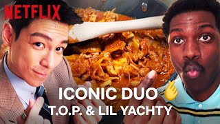 T.O.P. and Lil Yachty Mukbang and Chat K-Content | Netflix