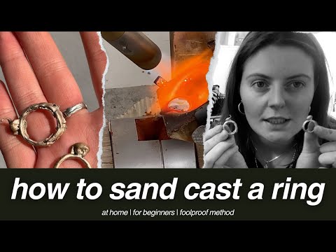sand casting tutorial for beginners: jewellery making secrets revealed (part 1)
