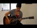 How to play Lucky by Thom Yorke/Radiohead on guitar (live acoustic version) - Jen Trani