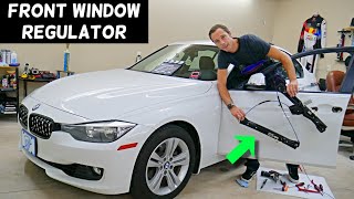 FRONT WINDOW REGULATOR REPLACEMENT REMOVAL BMW F30 F31 F32 F36 328i 330i 335i 320i 318i 316i 328d 32